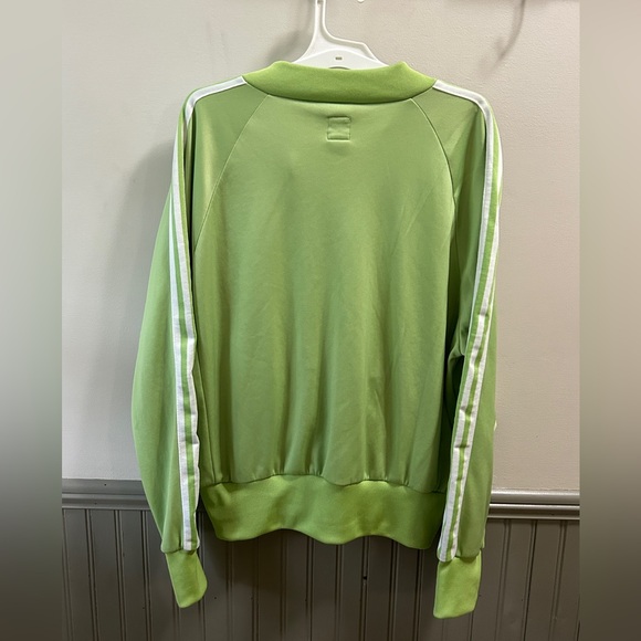 Lime Green Adidas Track Jacket-XL - Picture 2 of 11